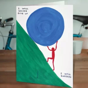 Carte I will never give up