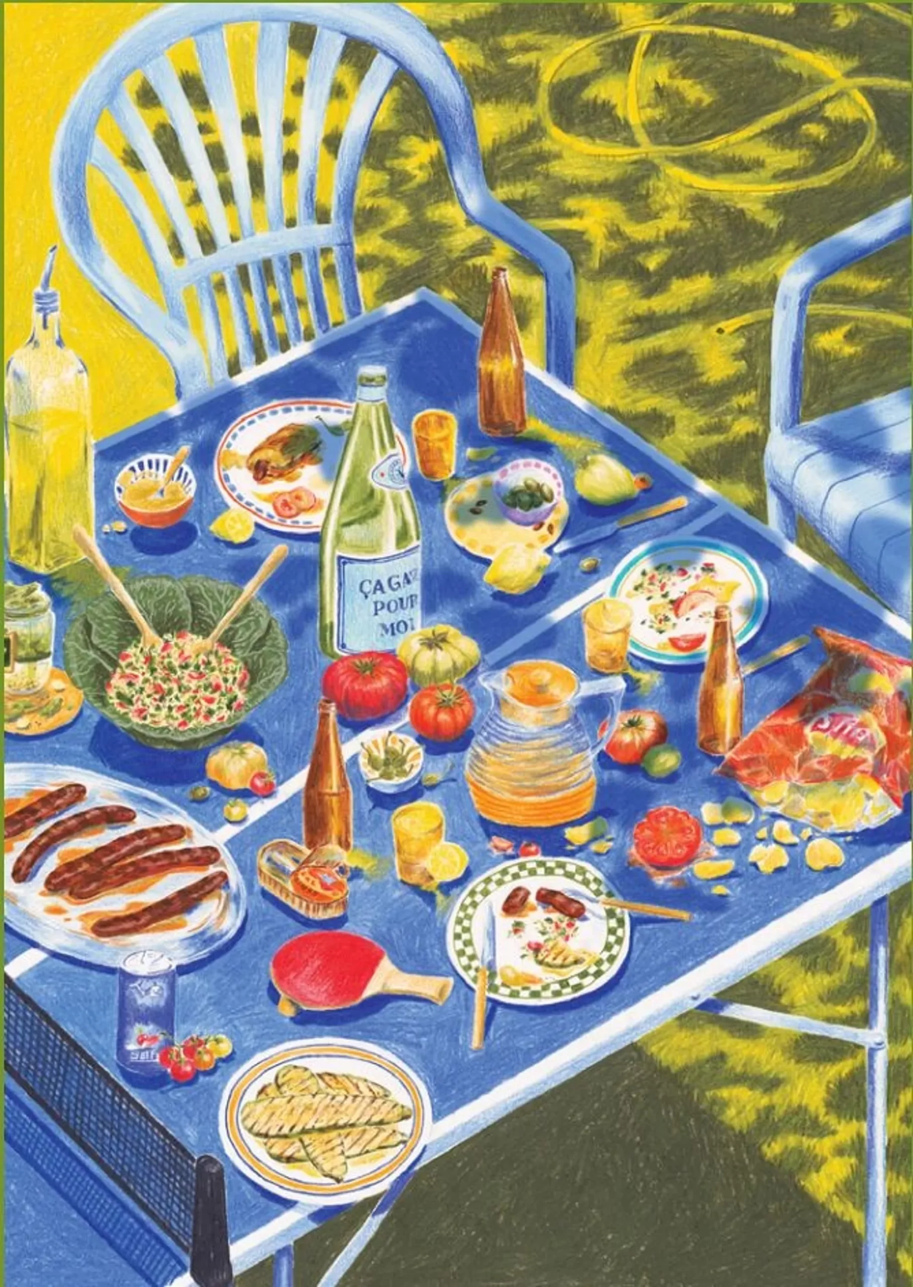 Manger dehors - Puzzle 1000 pcs – Image 4