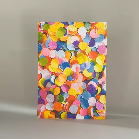 Carte Confettis en papier – Image 2