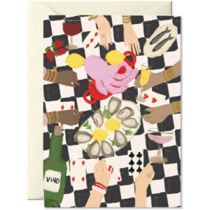 Carte Dîner de fruits de mer