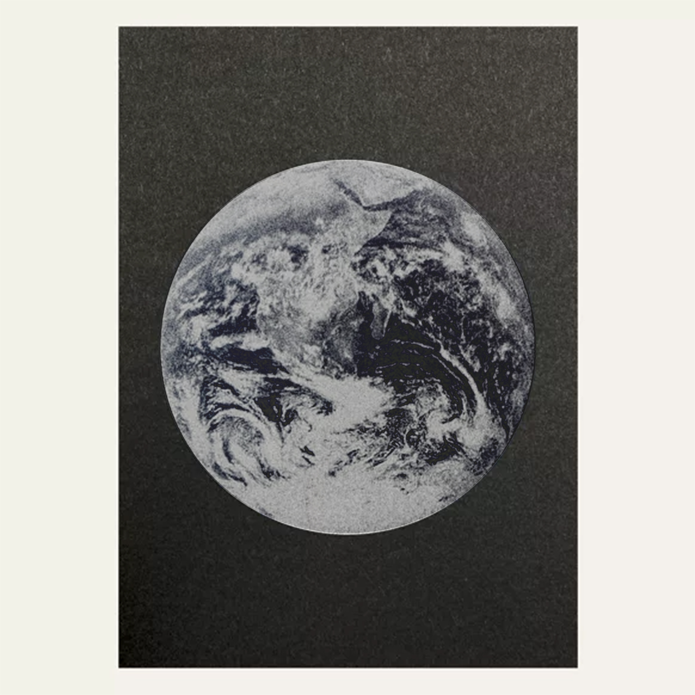 Carte noire : La Terre