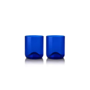 Set 2 verres Bleu