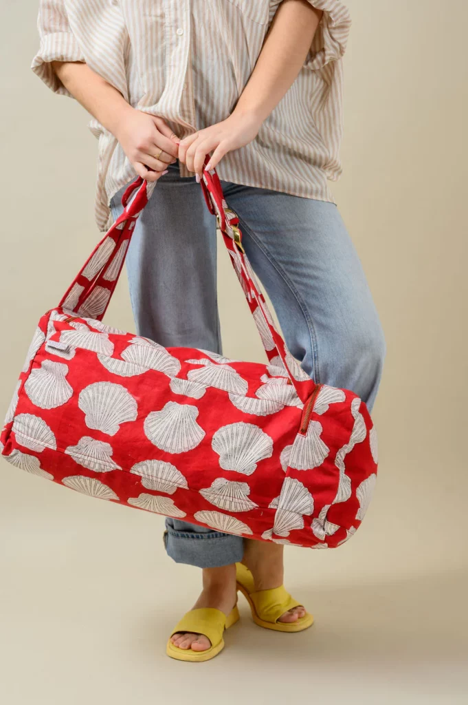 Sac voyage White Shell
