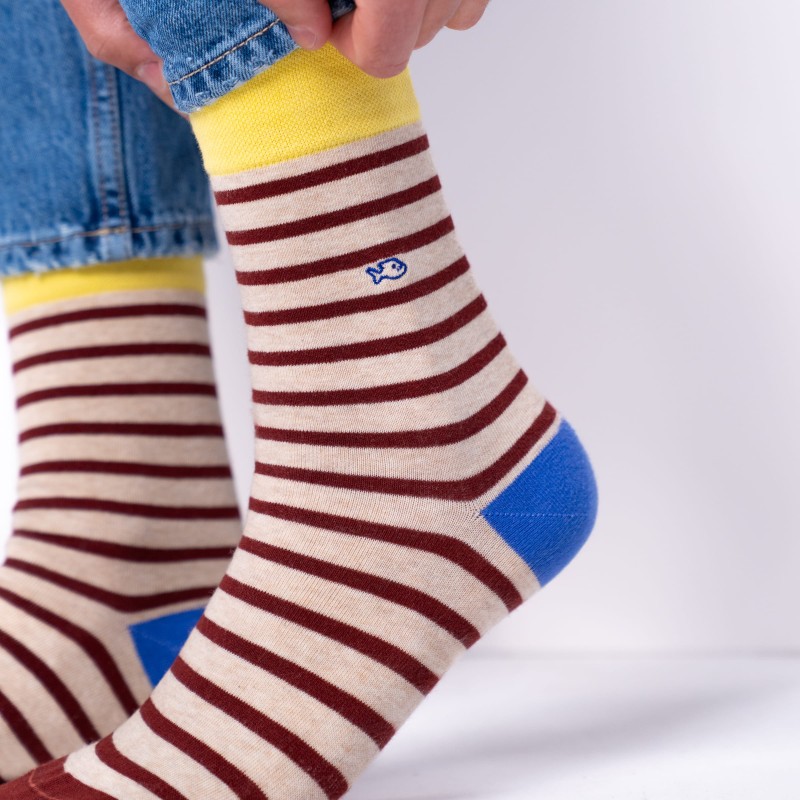 Chaussettes rayées – Image 4
