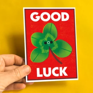 Carte postale Good Luck