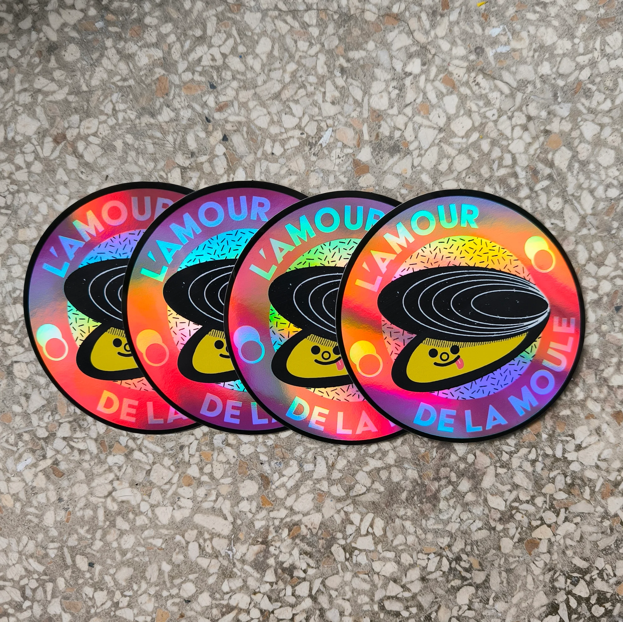 Sticker L'amour de la moule – Image 2