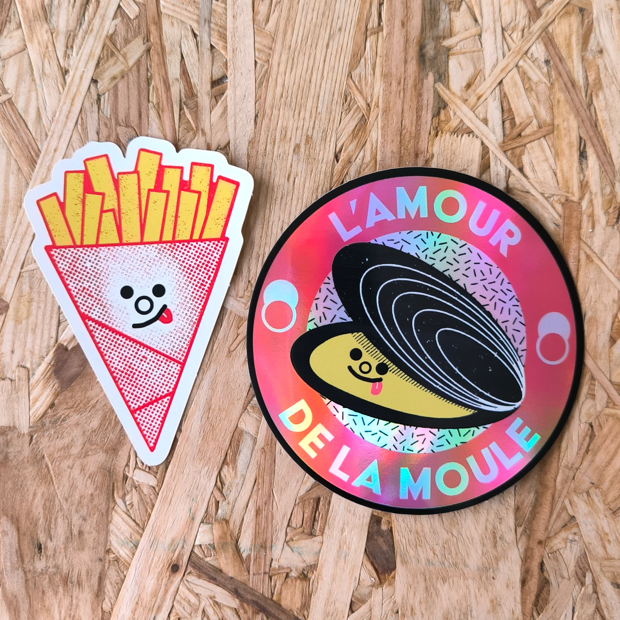 Sticker L'amour de la moule – Image 3