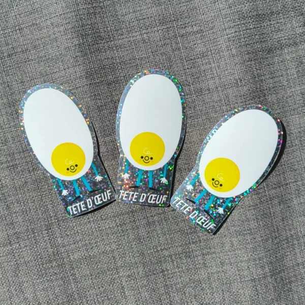 Sticker Tête d'œuf