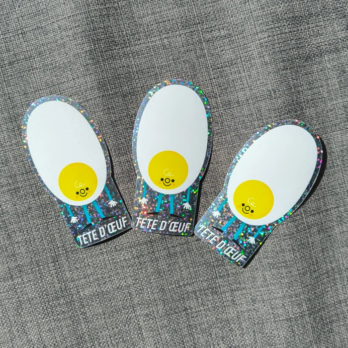 Sticker Tête d'œuf
