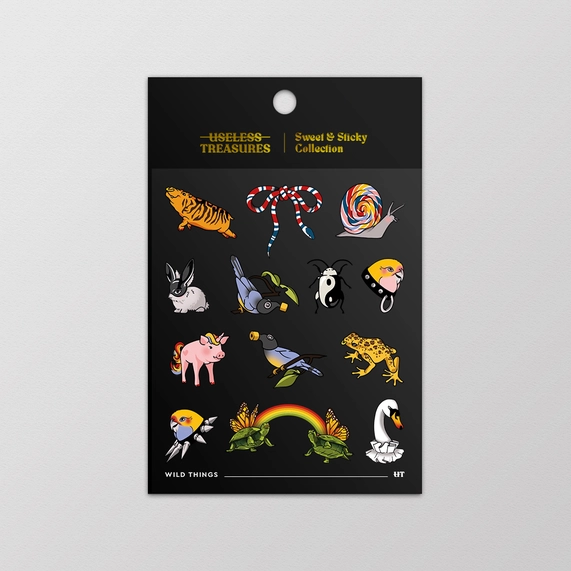 Planche Stickers Wild Things