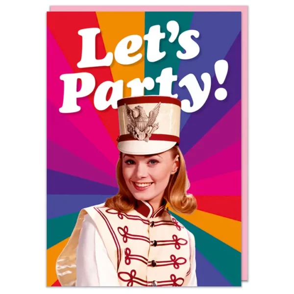Carte postale Let's Party !