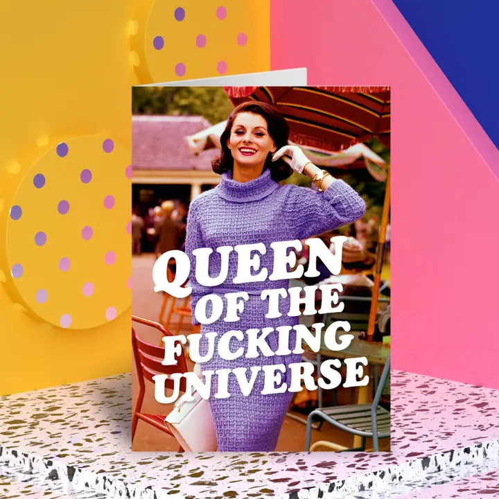 Carte postale Queen of the Fucking Universe – Image 2