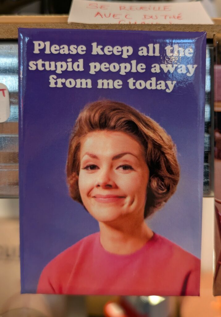 Magnet Keep All the Stupid Away