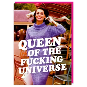 Carte postale Queen of the Fucking Universe