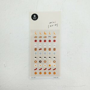 Stickers Mini FOOD Petit Dejeuner