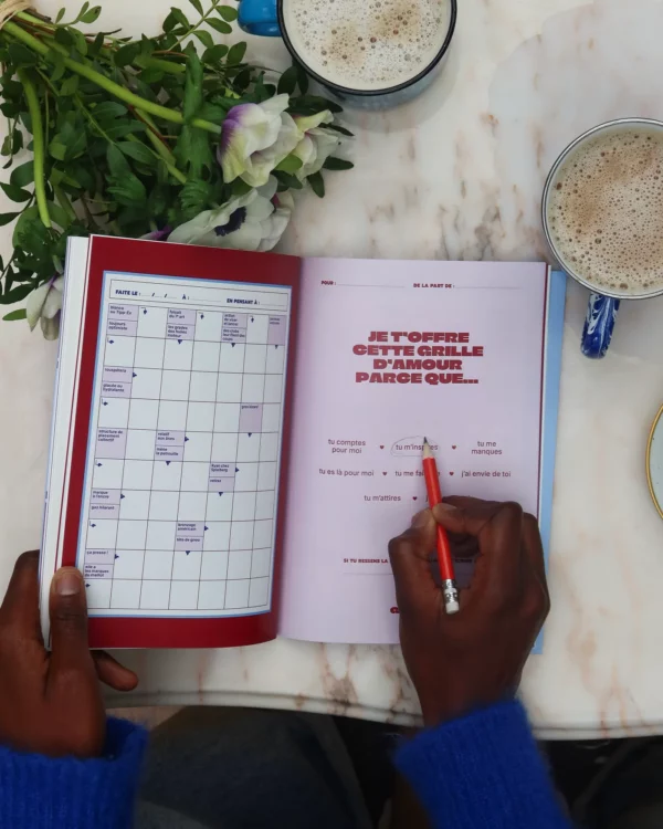 Mots fléchés Grillé AMOUR